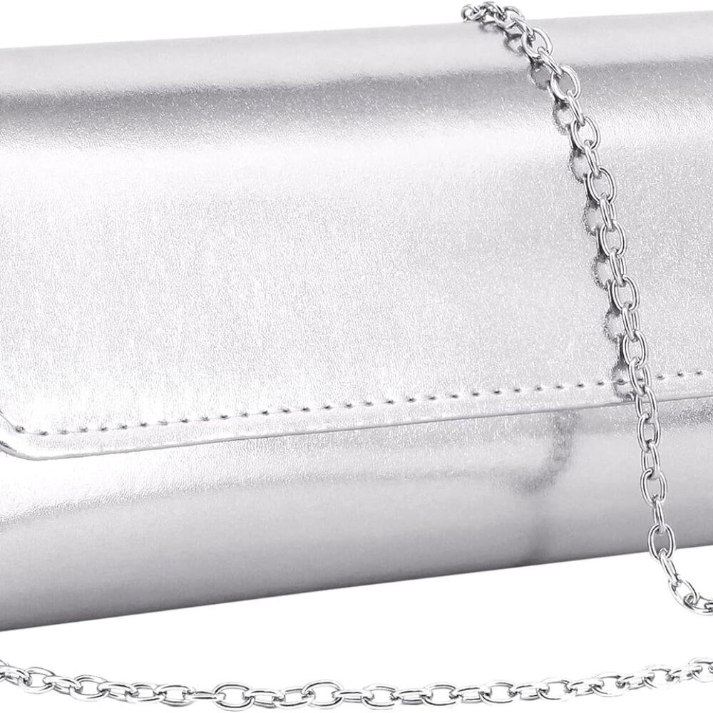 Flap Dazzling Small Clutch Bag Evening Bag With Detachable Chain